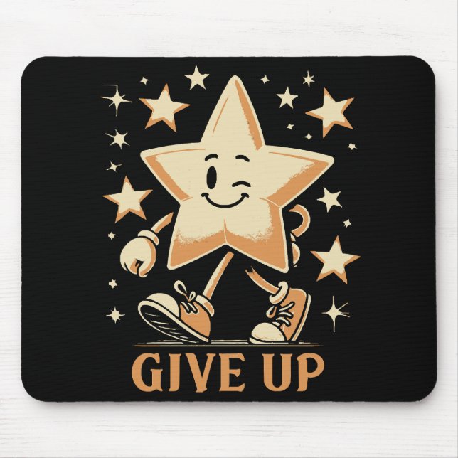 Give Up Mouse Pad (Front)