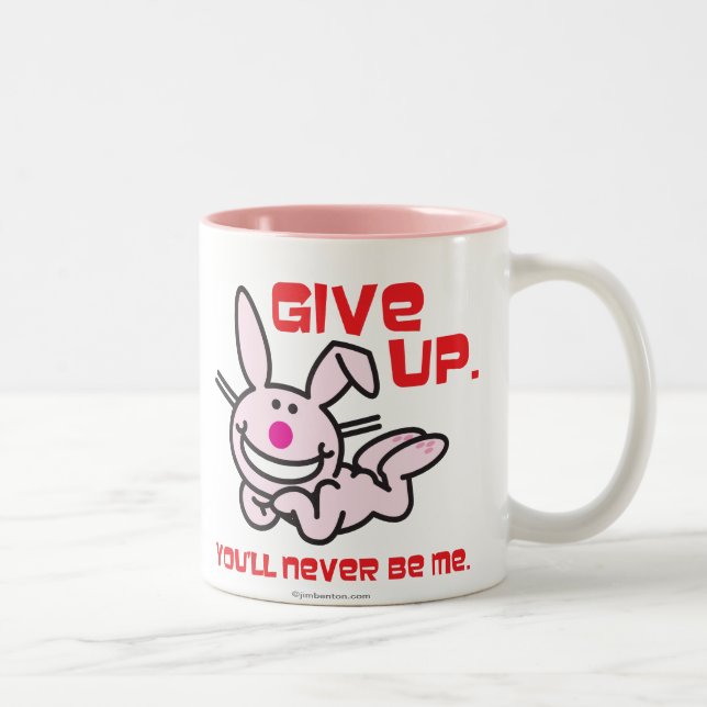 Give Up Two-Tone Coffee Mug (Right)