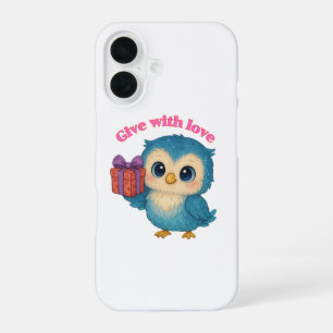 Give with Love – Heartfelt Message iPhone 16 Case