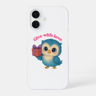 Give with Love – Heartfelt Message iPhone 16 Case