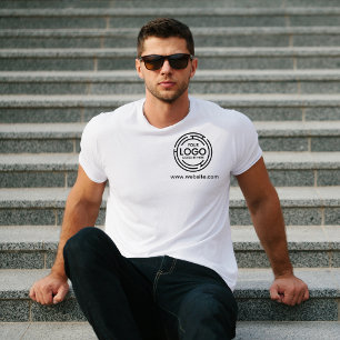 Giveaway Small Business Logo Promotional Branding  T-Shirt