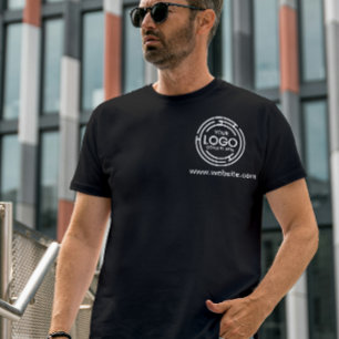 Giveaway Small Business Logo Promotional Branding  T-Shirt