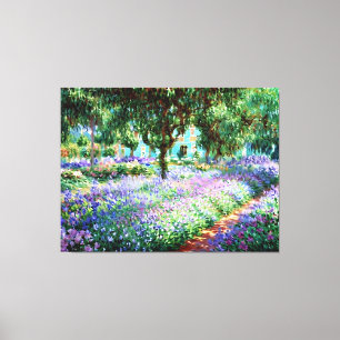 Giverny Garden Canvas Print