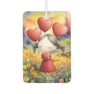 GIVING ALL THE LOVE IN HER HEART AIR FRESHENER