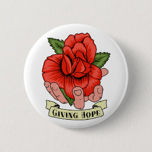 Giving Hope 2 Inch Round Button