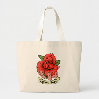 Giving Hope Large Tote Bag