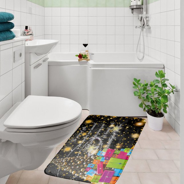 Giving of Gifts" Bath Mat – Holiday Bathroom Decor (Creator Uploaded)