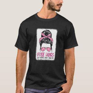Giving Out Free Hugs Just Kidding Don't Touch Me V T-Shirt
