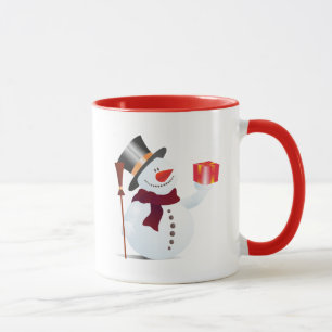 Giving Snowman for Christmas / X-mas Mug