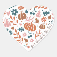 Giving Thanks to the lord Sticker