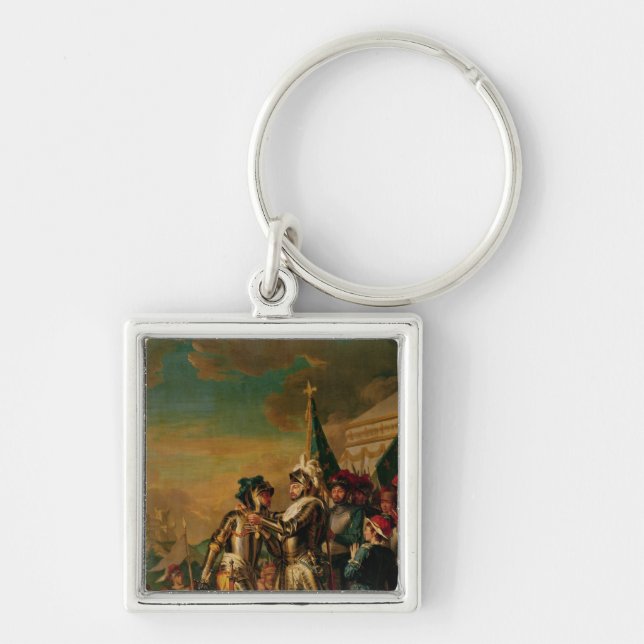 Giving the Chain of the Order of Saint-Michel Keychain (Front)