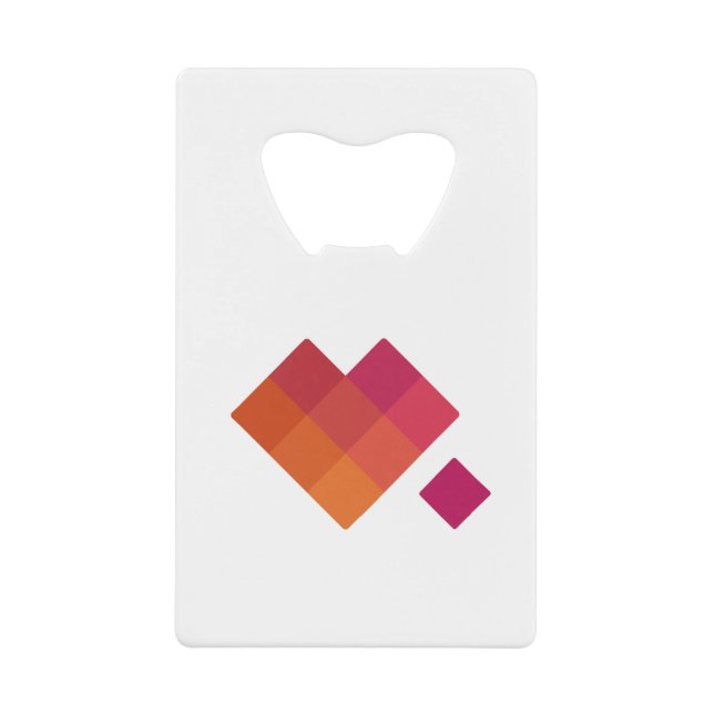 Giving What We Can Logomark Credit Card Bottle Opener (Front)