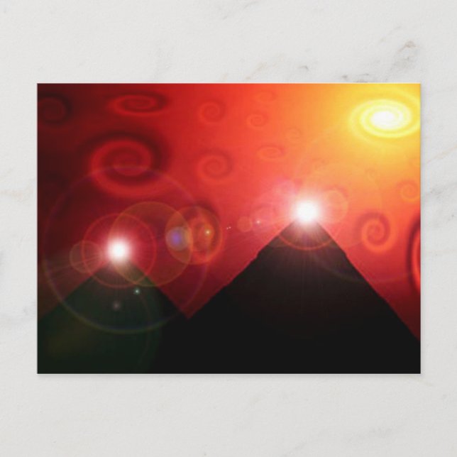 Giza Dawn postcard (Front)