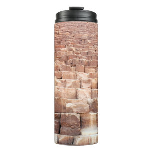 Giza pyramid complex. Also called the Giza Necrop Thermal Tumbler