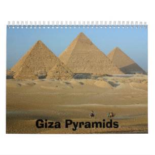 Giza Pyramids calendar
