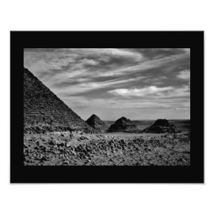 Giza Pyramids  Photo Print
