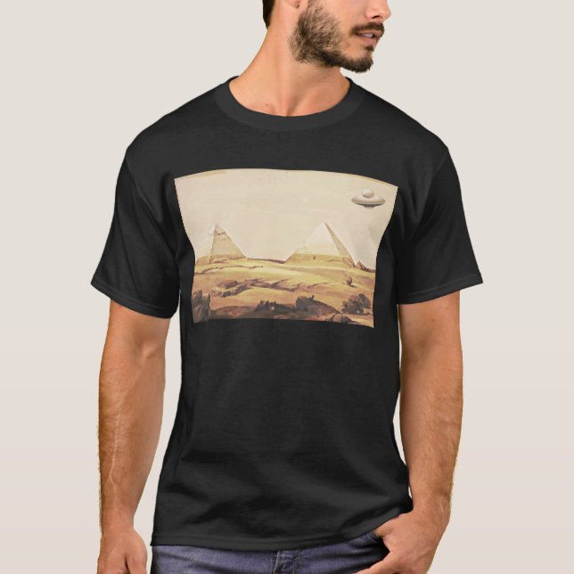 Giza Spaceship T-Shirt (Front)