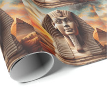 Giza Sphinx Head with Pyramids Egypt Travel