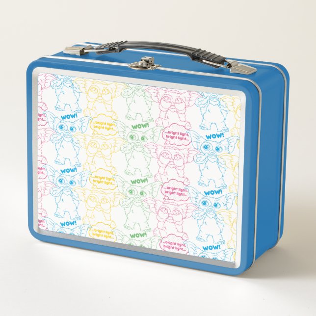 Gizmo | Bright Light! Bright Light! Metal Lunch Box (Front)