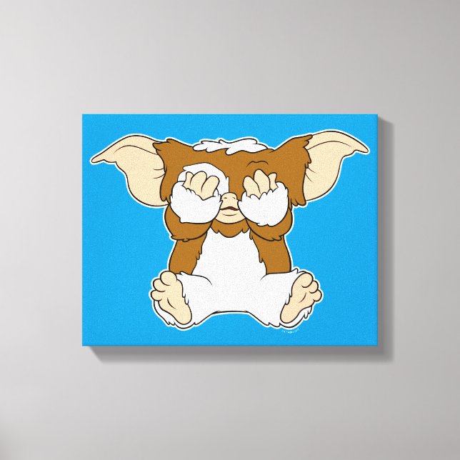 Gizmo | Cute Comic Character Canvas Print (Front)