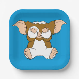 Gizmo   Cute Comic Character Paper Plate