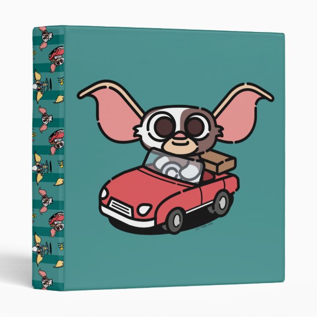 Gizmo | Cute Comic Driver Binder (Front/Spine)
