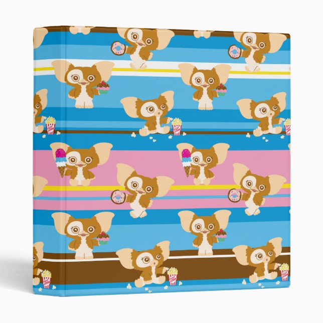 Gizmo | Cute Comic Pattern Binder (Front/Spine)