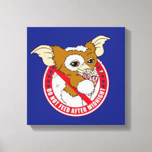 Gizmo   Do Not Feed After Midnight Canvas Print