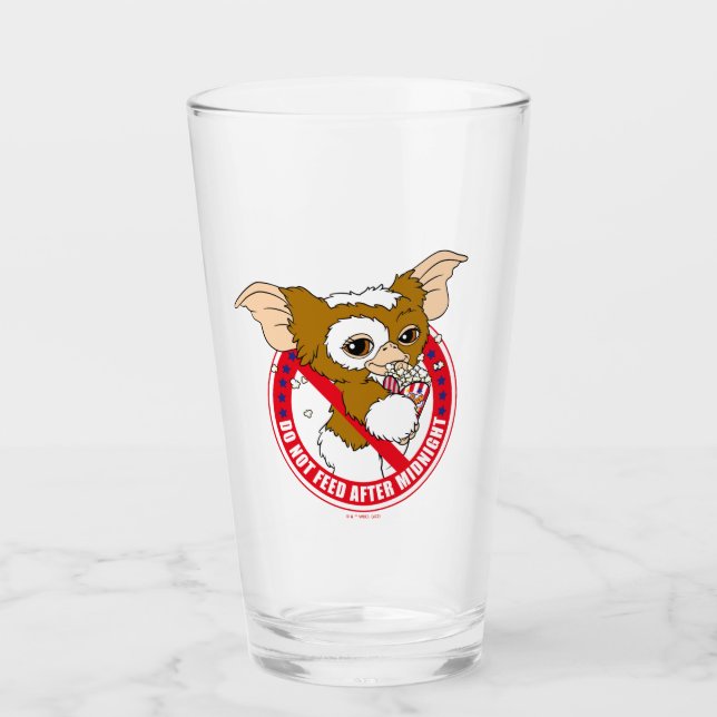 Gizmo | Do Not Feed After Midnight Glass (Front)