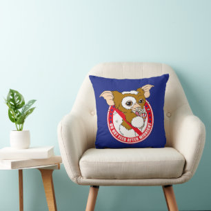 Gizmo Do Not Feed After Midnight Throw Pillow