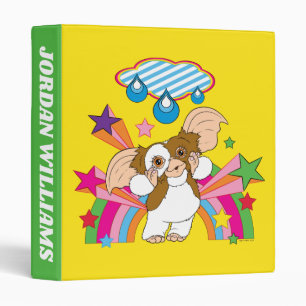 Gizmo Dreaming of Raindrops Add Your Name Binder
