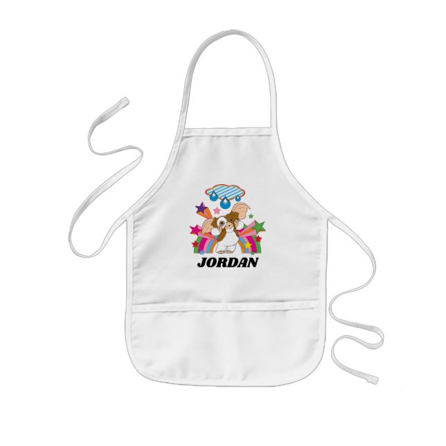 Gizmo | Dreaming of Raindrops Kids Apron (Front)
