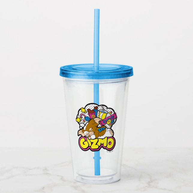 Gizmo | Dreaming of Sweets Acrylic Tumbler (Front)
