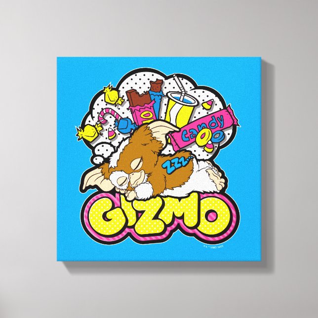 Gizmo | Dreaming of Sweets Canvas Print (Front)