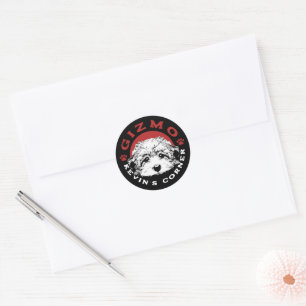 Gizmo Kevin's Corner Pet Maltipoo Puppy Classic Round Sticker