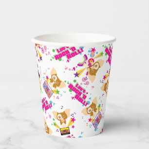 Gizmo   Let's Rock 'n Roll Pattern Paper Cups