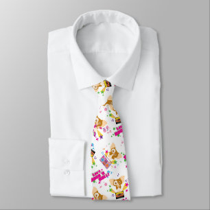 Gizmo   Let's Rock 'n Roll Pattern Tie