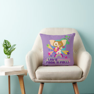 Gizmo Let's Rock 'n Roll Throw Pillow
