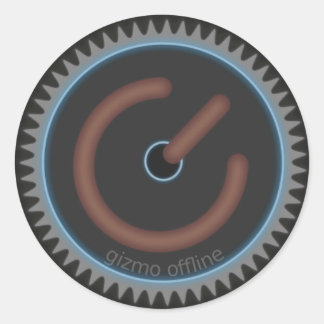 Gizmo Offline company logo Classic Round Sticker