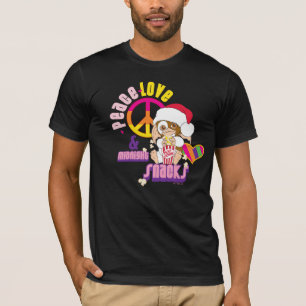 Gizmo   Peace Love & Midnight Snacks T-Shirt