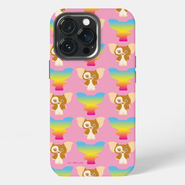 Gizmo | Rainbow Pattern iPhone Case (Back)
