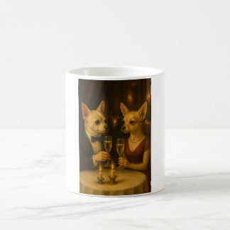 Gizmo’s Romantic Dinner – Champagne & Love Coffee Mug