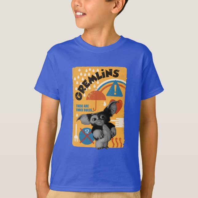 Gizmo | There Are Three Rules T-Shirt (Front)