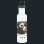 Gizmo There Will Be Mayhem 710 Ml Water Bottle<br><div class="desc">Featuring the adorable yet unpredictable Gizmo™ from Gremlins™, this charming design captures the sweet innocence that fans know comes with a mischievous twist. With soft, detailed illustration and expressive eyes, the artwork perfectly balances cute and chaotic — a reminder that even the most lovable creatures come with a few important...</div>