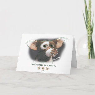 Gizmo There Will Be Mayhem Card