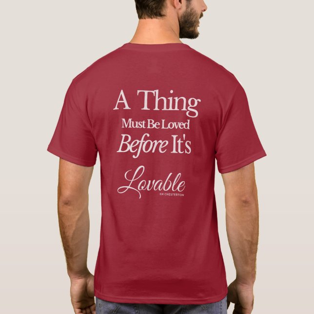 GK Chesterton T-Shirt (Back)