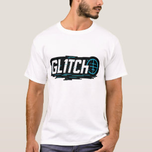 GL1TCH   A Modern Tech Logo for Futuristic Brands T-Shirt