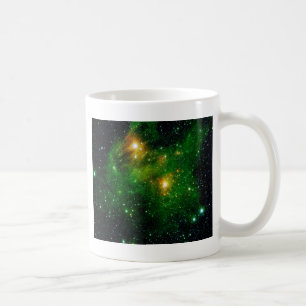 GL490 Green Gas Cloud Nebula - NASA Space Photo Coffee Mug