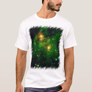 GL490 Green Gas Cloud Nebula - NASA Space Photo T-Shirt