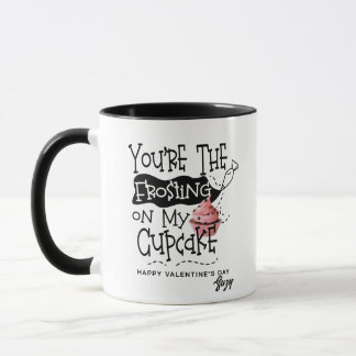 Glaçage Enjoué sur Mon Mug Cupcake Saint-Valentin